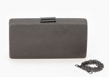 Τσαντάκι shiny clutch - φάκελος - Μαύρο - Issue - 