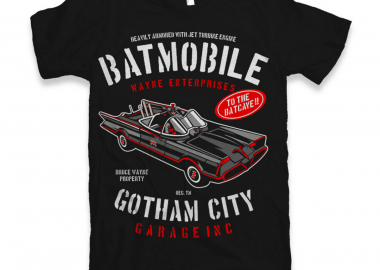 Tshirt Batmobile - GILDAN - 