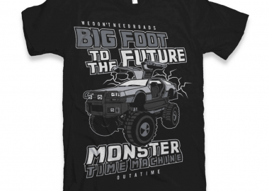 Tshirt BigFoot to the Future - GILDAN - 
