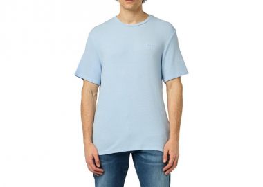 Tshirt Boss Rib Azzurro M 50509328450 - BOSS - 