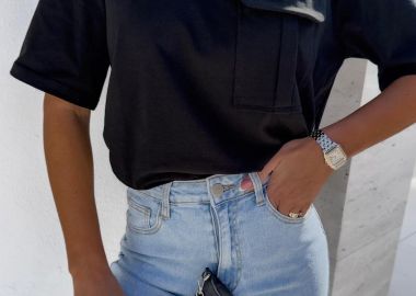 Tshirt Marsali Μαύρο - Amelie's - 