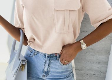 Tshirt Marsali Μπεζ - Amelie's - 