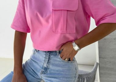 Tshirt Marsali Ροζ - Amelie's - 