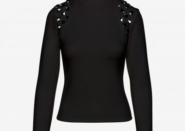 Turtleneck Sweater in Black - Cutcuutur - 