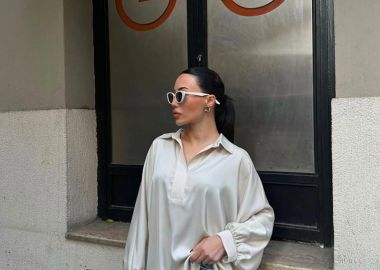 TYGA γυναικείο πουκάμισο oversized - SOU - 