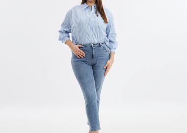 Τζιν basic σε slim γραμμή - MAT FASHION - 