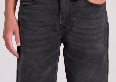 Τζιν βερμούδα με ελαφρύ ξεθώριασμα - FUNKY BUDDHA - 