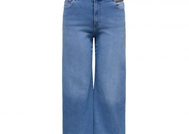 Τζιν Carmadison ψηλόμεσο wide leg - ONLY CARMAKOMA - 