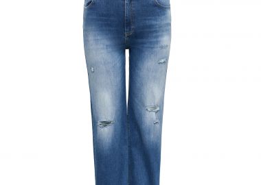 Τζιν Carwilly ψηλόμεσο wide leg - ONLY CARMAKOMA - 