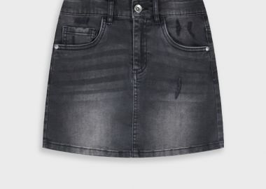 Τζην φούστα - ΜΑΥΡΟ ΤΖΗΝ 16-226205-3 - energiers - 