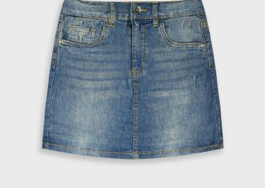 Τζην φούστα - ΜΠΛΕ ΤΖΗΝ 16-226205-3 - energiers - 