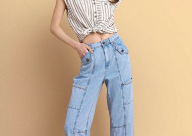 Τζιν παντελόνι barrel leg - 5206179071925 -  - 