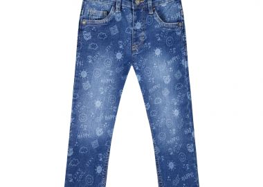 Τζην παντελόνι για κορίτσι - ΜΠΛΕ ΤΖΗΝ 15-225301-2 - energiers - 