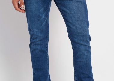 Τζιν παντελόνι tapered fit - FUNKY BUDDHA - 