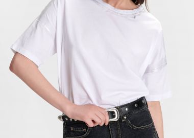 Τζιν σορτς με ξέφτια - 5206634998200 -  - 