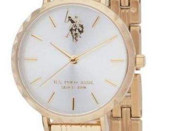 U.S. POLO Arya - USP8372YG, Gold case with Stainless Steel Bracelet - U.S. Polo - 