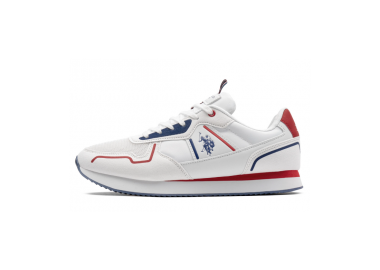 U.S. Polo Assn. NOBIL004M-2HT1 Ανδρικά Sneakers Λευκά - U.s. polo assn - 