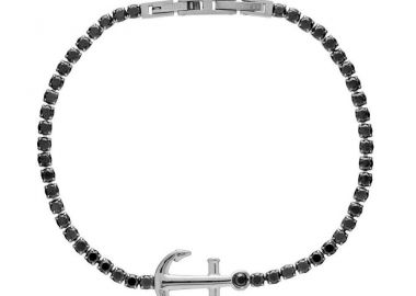 U.S. POLO Βραχιόλι από Ανοξείδωτο ατσάλι Black & Silver JW9336BR - U.S. Polo Jewellery - 