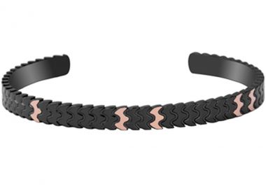 U.S. POLO Βραχιόλι από Aνοξείδωτο ατσάλι Black JW9212BR - U.S. Polo Jewellery - 