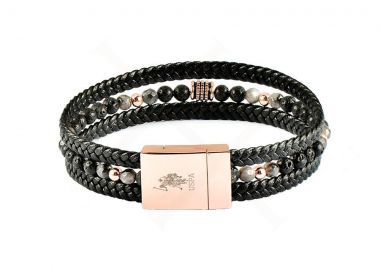 U.S. POLO Βραχιόλι από Aνοξείδωτο ατσάλι Black JW9219BR - U.S. Polo Jewellery - 