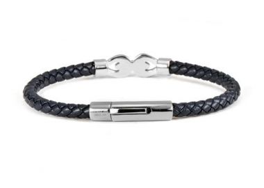 U.S. POLO Βραχιόλι από Aνοξείδωτο ατσάλι Blue-Black JW9215BR - U.S. Polo Jewellery - 