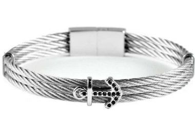 U.S. POLO Βραχιόλι από Ανοξείδωτο ατσάλι Silver JW9223BR - U.S. Polo Jewellery - 