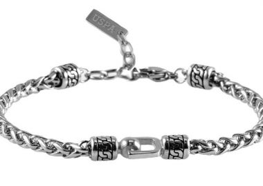 U.S. POLO Βραχιόλι από Ανοξείδωτο ατσάλι Silver JW9297BR - U.S. Polo Jewellery - 