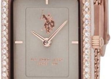 U.S. POLO Eliana - USP8388GY, Rose Gold case with Stainless Steel Bracelet - U.S. Polo - 