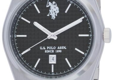 U.S. POLO Jamie Men's - USP7251BK, Silver case with Stainless Steel Bracelet - U.S. Polo - 