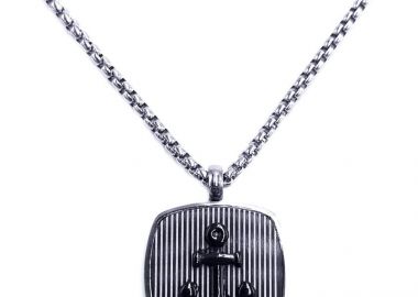 U.S. POLO Κολιέ από Ανοξείδωτο ατσάλι Black JW6064NK - U.S. Polo Jewellery - 