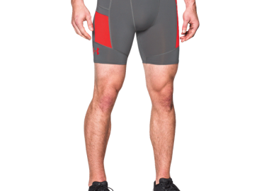 UA HEATGEAR COMPRESSION SHORTS ΓΚΡΙ - UNDER ARMOUR - 
