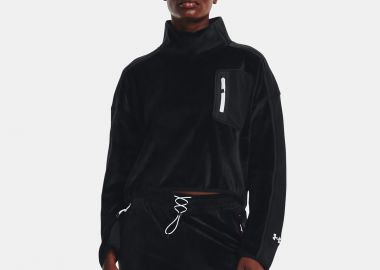 UA JOURNEY FLEECE MOCK LAYER ΜΑΥΡΟ - UNDER ARMOUR - 