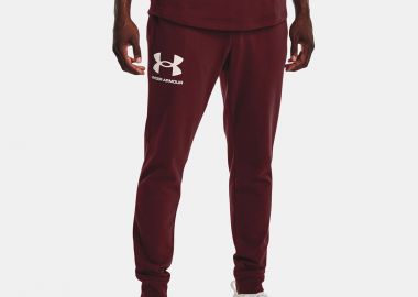 UA RIVAL TERRY JOGGERS ΚΟΚΚΙΝΟ - UNDER ARMOUR - 