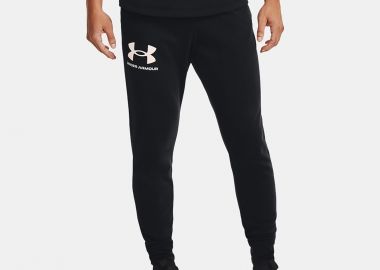 UA RIVAL TERRY JOGGERS ΜΑΥΡΟ - UNDER ARMOUR - 