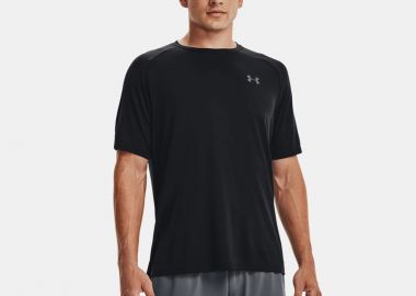 UA TECH 2.0 TRAINING TEE ΜΑΥΡΟ - UNDER ARMOUR - 