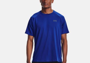 UA TECH 2.0 TRAINING TEE ΜΠΛΕ - UNDER ARMOUR - 