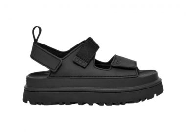 UGG GoldenGlow Γυναικεία Sandals - Μαύρα-1152685-BLACK - UGG - 