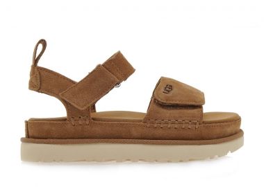 UGG Goldenstar Γυναικεία Σανδάλια - Chestnut-1136783-CAMEL - UGG - 