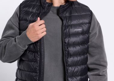 Ultra light πουπουλένιο αμάνικο μπουφάν - FUNKY BUDDHA - 