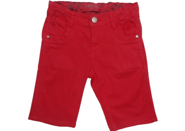 UNDER 18 ΠΑΙΔΙΚΗ ΥΦΑΣΜΑΤΙΝΗ ΒΕΡΜΟΥΔΑ 1650 - κόκκινο ΚΟΚΚΙΝΟ - UNDER 18 - 