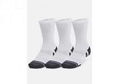 Under Armour 1379512-100 Αθλητικές Κάλτσες Λευκές 3 Ζεύγη - Under armour - 