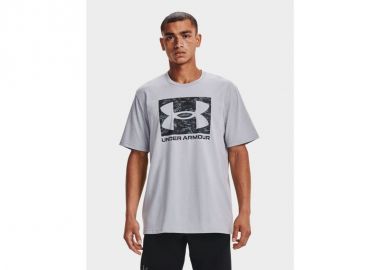 Under Armour ABC Camo Boxed Ανδρικό T-shirt Κοντομάνικο Γκρι 1361673-011 - Under armour - 