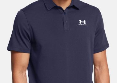 Under Armour ανδρική μπλούζα πόλο με λογότυπο Loose Fit 