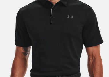 Under Armour ανδρική μπλούζα πόλο με monogram Loose Fit 