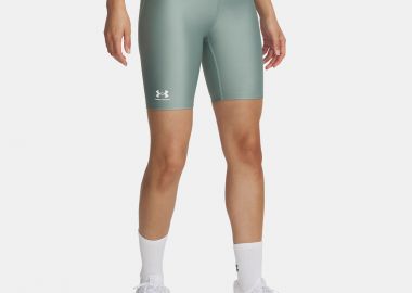 UNDER ARMOUR AUTHENTICS HEATGEAR BIKE 8IN SHORTS ΠΡΑΣΙΝΟ - UNDER ARMOUR - 