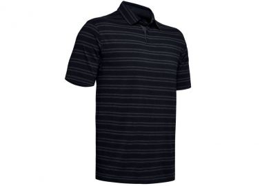 Under Armour Charged Ανδρική Μπλούζα Polo Κοντομάνικη Μαύρη 1323455-002 - Under armour - 