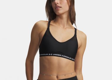 UNDER ARMOUR CROSSBACK LOW BRA ΜΑΥΡΟ - UNDER ARMOUR - 