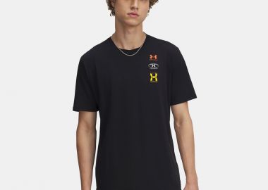 UNDER ARMOUR EVOL LOGO T-SHIRT ΜΑΥΡΟ - UNDER ARMOUR - 