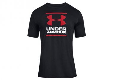 Under Armour GL Foundation Ανδρικό Αθλητικό T-shirt Κοντομάνικο Μαύρο 1326849-001 - Under armour - 