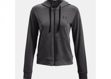 Under Armour Γυναικεία Ζακέτα Φούτερ με Κουκούλα Γκρι 1369853-010 - Under armour - 